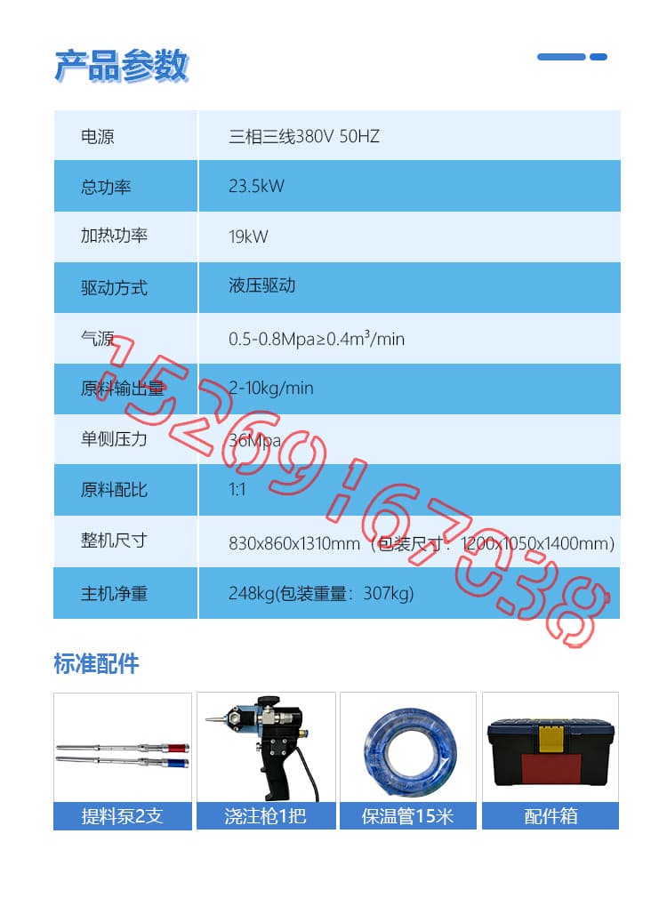 JX-H5600液壓聚氨酯發(fā)泡機設備詳情介紹圖片5